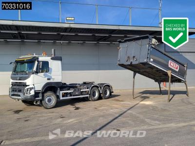 Volvo FM 460 6X6 Trekker Bakwagen Tipper Euro 6 sold by BAS World B.V.