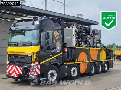 Volvo FH16 650 FH16 10X4 EFFER 2655 7S + 6S Jib Crane Kran Big-Axle Lift+steering Axle VEB+ sold by BAS World B.V.