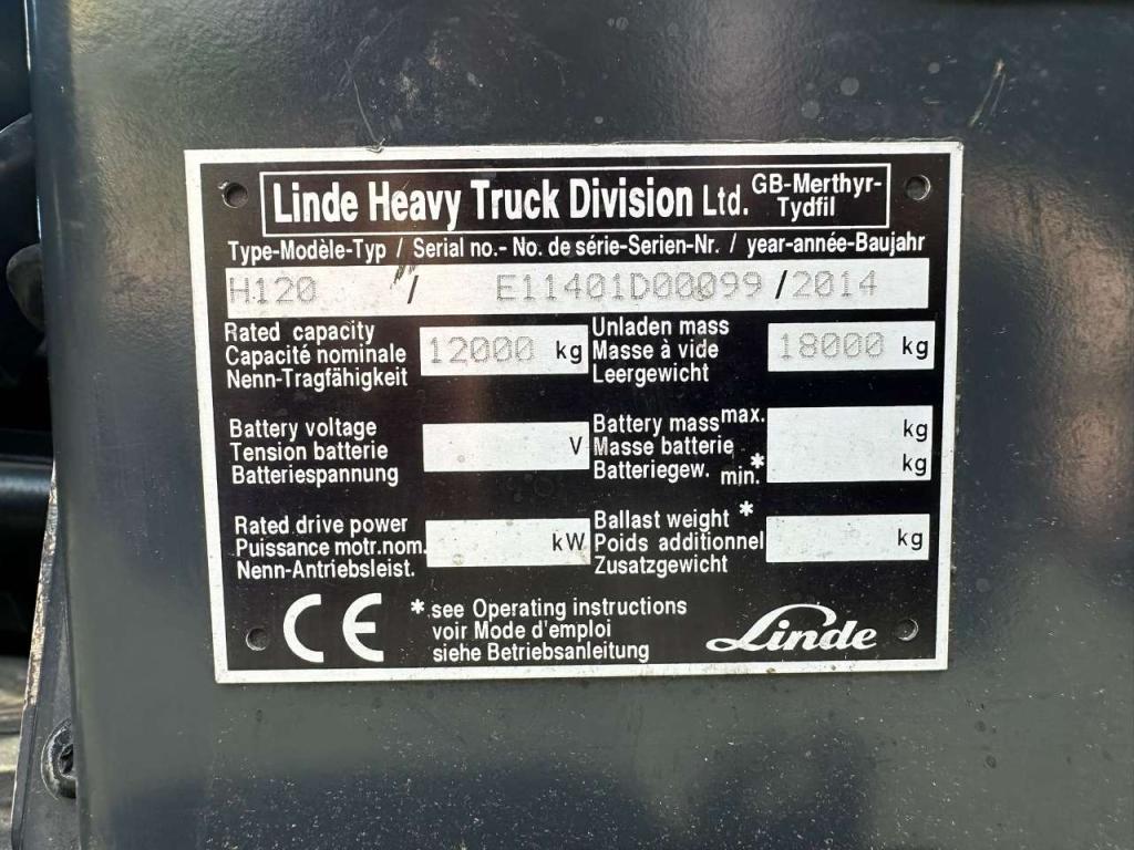 Linde H120D Photo 7