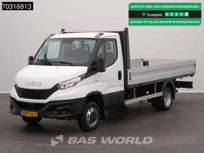 Iveco Daily 35C14 Open Laadbak Dubbellucht 3,5t Trekhaak Airco Cruise Euro6 Pritsche Pickup Open Box Airc sold by BAS World B.V.