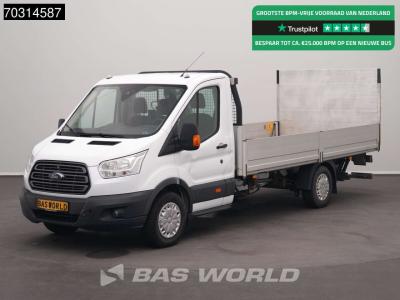 Ford Transit 155PK Kraanwagen HIAB 008T ENGINE PROBLEM Laadklep Open Laadbak Airco Cruise Stoelverwarmin sold by BAS World B.V.