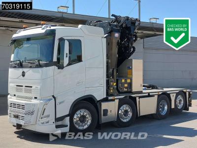 Volvo FH 500 8X2 NEW! HMF9520 K6 + JIB K6 Crane Kran + fifth wheel VEB+ sold by BAS World B.V.