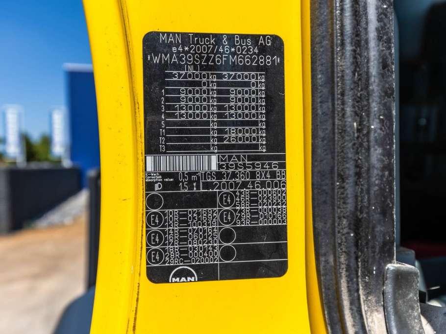Man TGS 37.360 BB - LIEBHERR 10M3 Photo 25