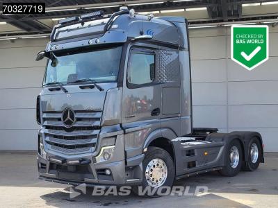 Mercedes-Benz Actros 2863 Actros 6X4 Edition 2! Retarder Full-Air Hydraulic 2x Tanks Standklima ACC Navi Alcoa's sold by BAS World B.V.