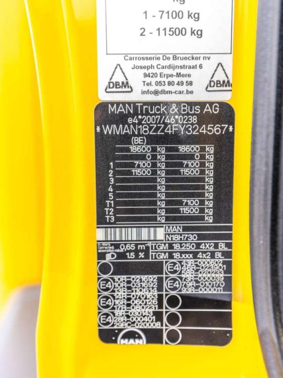 Man TGM 18.250 BL + DHOLLANDIA 2T. Photo 23