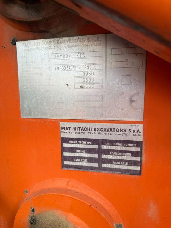 Fiat Hitachi FB200 Photo 8
