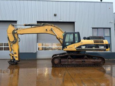 Caterpillar 330D- Hammer lines  - quick coupler - HD undercarriage sold by Big Machinery