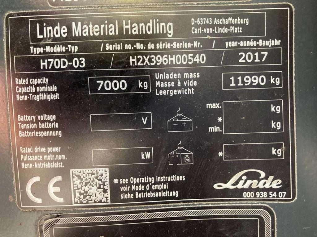 Linde H70D-03 Photo 4