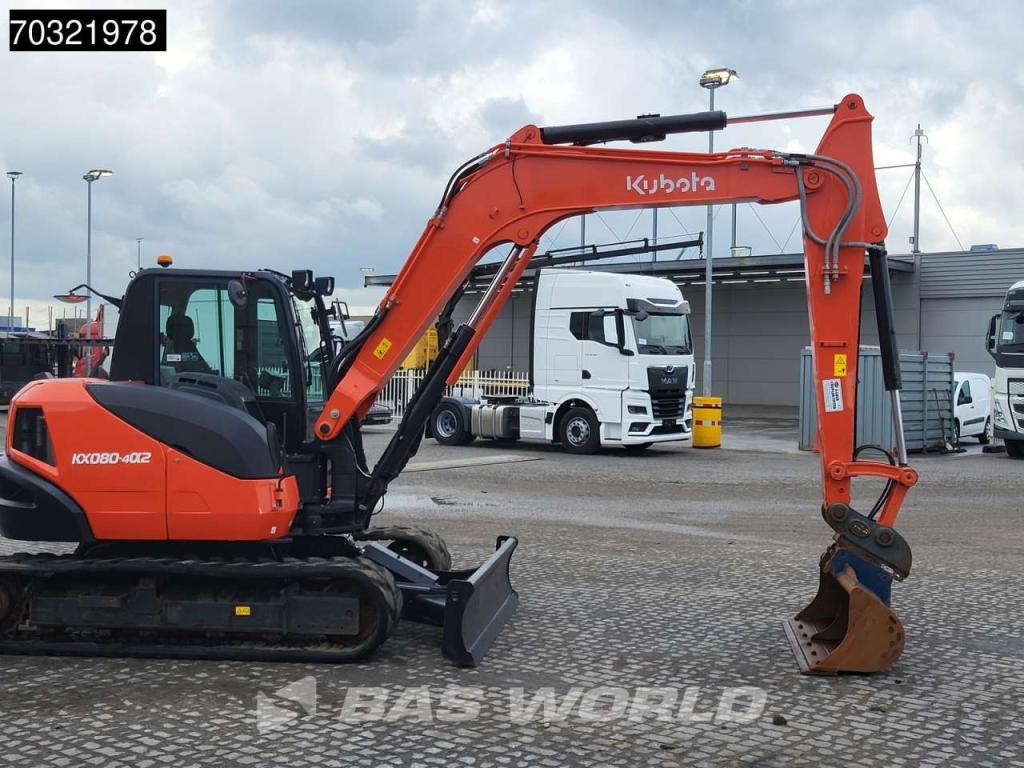 Kubota KX080 -4a2 Select A/C - 3 Buckets Photo 10