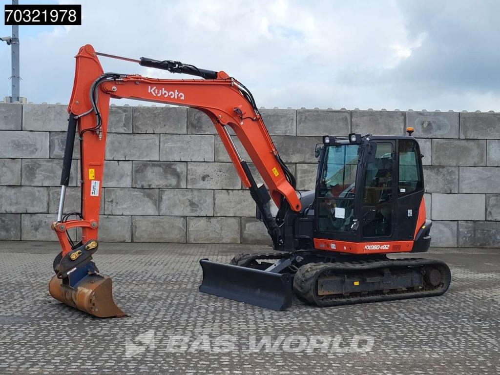 Kubota KX080 -4a2 Select A/C - 3 Buckets Photo 2