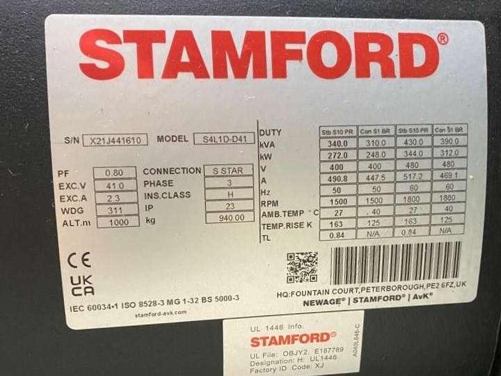 Volvo TAD1341GE-B - 330 kVA Generator - DPX-18877 Photo 14