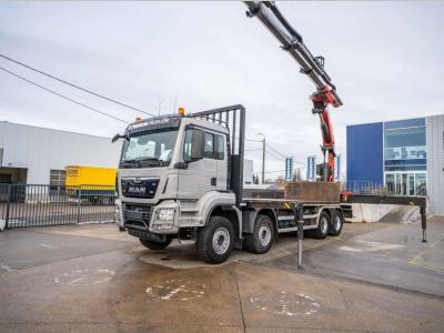 Man TGS 41.460 BB+PK 53002(6x)+JIB(6x) sold by Braem NV