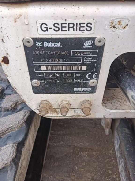 Bobcat 322 G Photo 3