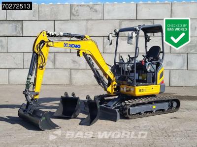 XCMG XE27 E FACTORY WARRANTY - CW / 3 BUCKETS - KUBOTA sold by BAS World B.V.