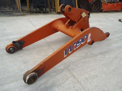 Connecting rod and bucket closing brackets for Fiat Kobelco W190 sold by OLM 90 Srl
