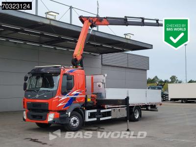 Volvo FL 250 FL 4X2 Palfinger PK18002 EH Crane 4 extensions Remote control Full Air Euro 6 sold by BAS World B.V.