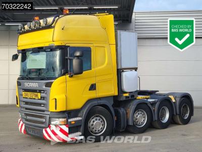 Scania R500 8X4 Manual Retarder 2xTanks Lift+Lenkachse Big-Axle sold by BAS World B.V.