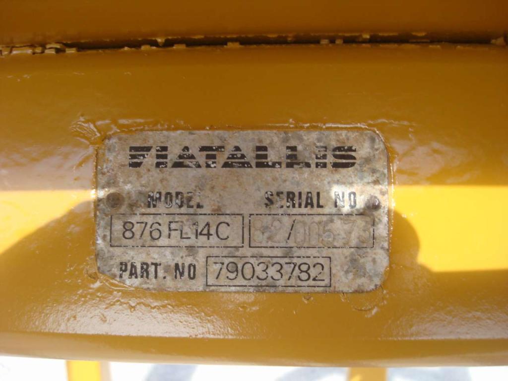 Rollover protective structure for Fiat Allis FL10C - FL14C Photo 3