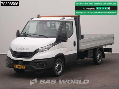 Iveco Daily 35S16 Automaat 160PK Open Laadbak Airco 3,5t Trekhaak Parkeersensoren Euro6 Pritsche Airco Tr sold by BAS World B.V.
