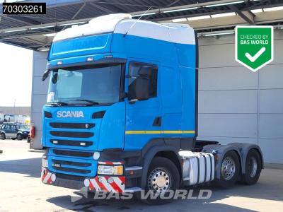 Scania R490 6X2 Retarder Lift+Lenkachse Full-Air 2xTanks Standklima Euro 6 sold by BAS World B.V.