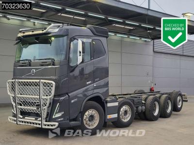 Volvo FH 750 10X4 Full Air suspension 10x4 chassis Lift+steering Axle VEB+ Euro 6 sold by BAS World B.V.
