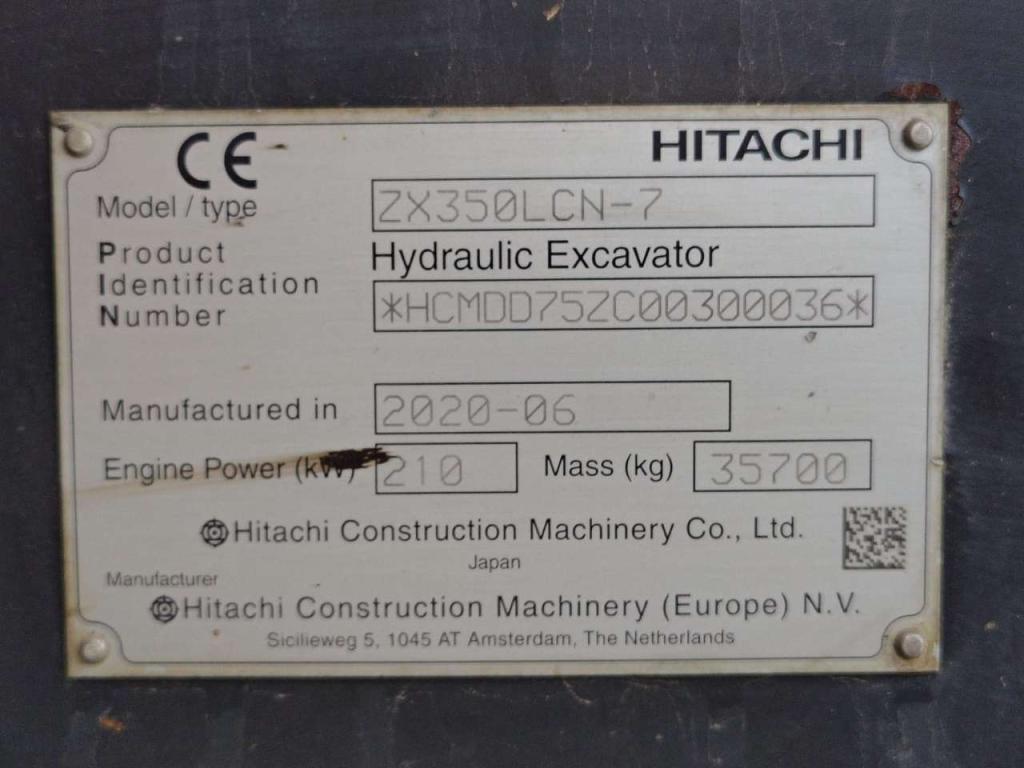 Hitachi ZX 350 LCN-7 Photo 26