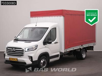 Maxus Deliver 9 Schuifzeilen Huif Dubbellucht LED Airco Cruise Euro6 Pritsche Pickup Open Box A/C Cruise sold by BAS World B.V.