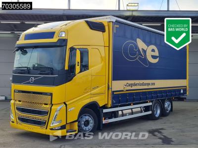 Volvo FH 460 6X2 Curtainsider LNG Engine Sliding roof Lift-Axle I-Park cool VEB+ sold by BAS World B.V.