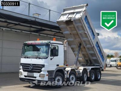 Mercedes-Benz Actros 4148 10X4 17m3 2-way tipper Full Steel suspension Big-Axle sold by BAS World B.V.