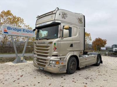 Scania R560 euro 5 impianto idraulico MANUALE sold by Bridge Export Srl