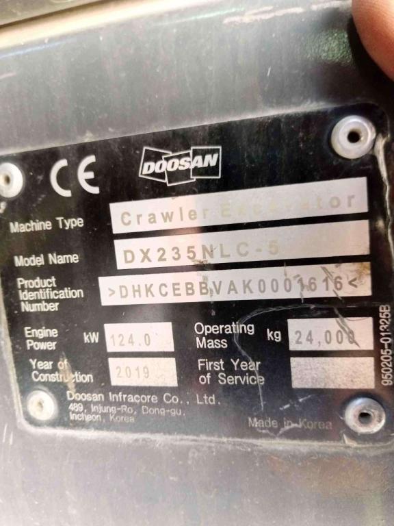 Doosan DX235NLC-5 ES-E42R Photo 6