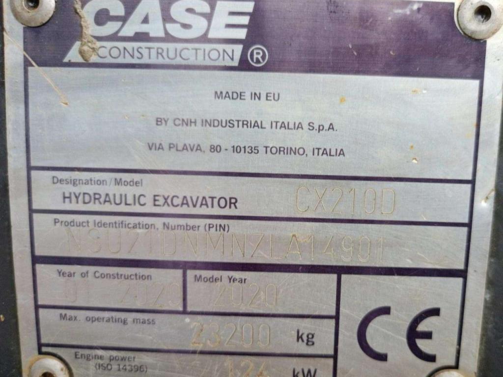 Case CX210D MONO Photo 6