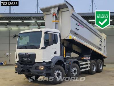 Man TGS 41.480 8X4 NEW! 26m3 Tipper Full Steel suspension Big-Axle Euro 6 sold by BAS World B.V.