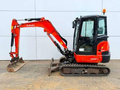 Kubota KX037-4 - Hammer Lines / Quick Coupler sold by Boss Machinery