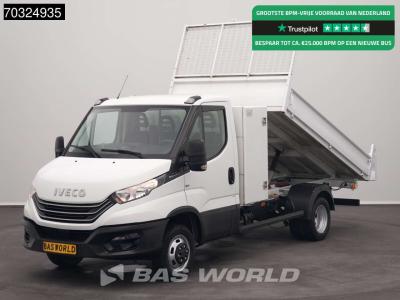 Iveco Daily 35C14 Automaat Kipper met Kist Dubbellucht Kipper 3,5t Trekhaak Airco Cruise Euro6 Tipper Ben sold by BAS World B.V.