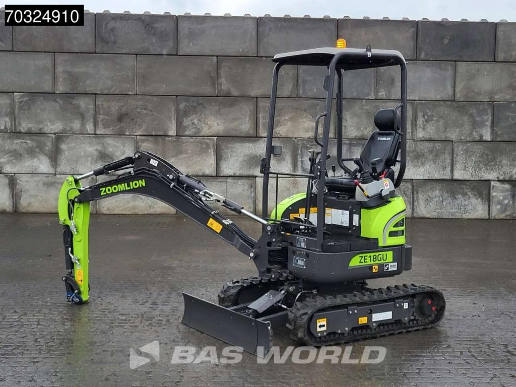 Zoomlion ZE18 GU KUBOTA ENGINE - CE CERTIFIED Photo 2