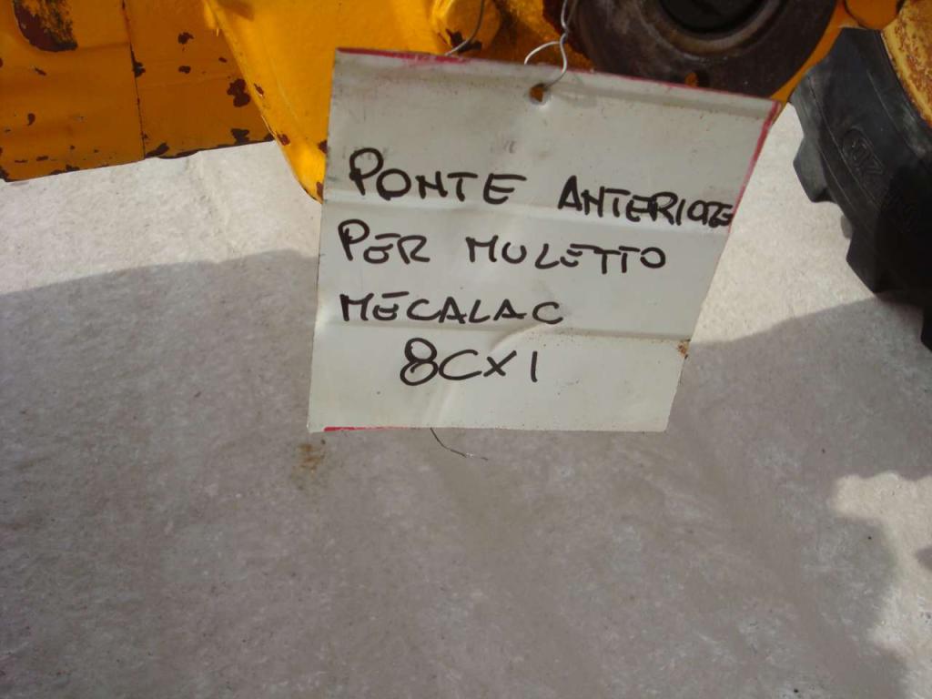 Front axle for per Muletto Mecalac 8CXI Photo 2