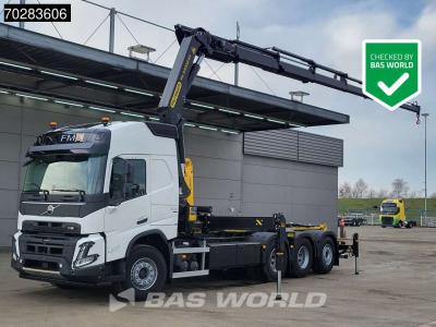 Volvo FMX 500 8X4 NEW! Crane + Hooklift Palfinger PK33002 Crane EURO6 sold by BAS World B.V.