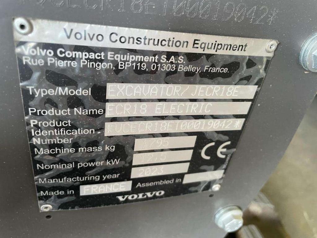 Volvo ECR18 ELECTRIC Photo 19