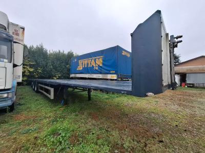 Miele Flatbed semi-trailer sold by Bernardi Srls