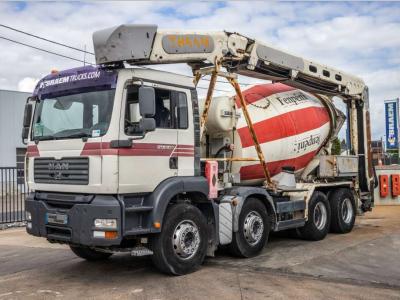 Man TGA 32.400BB+LIEBHERR+BAND/TAPIS/THEAM16M sold by Braem NV