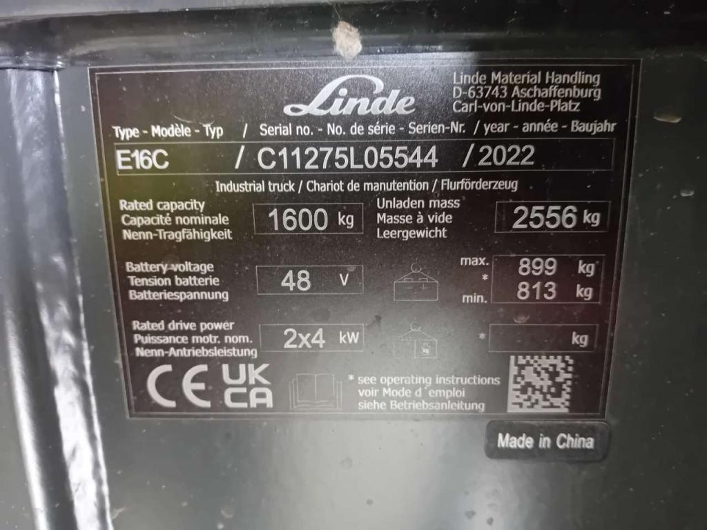 Linde E16C Photo 7