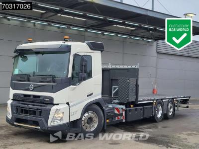 Volvo FMX 500 6X2 NEW! Chassis with superstructure for crane Lift+steering axle VEB+ Euro 6 sold by BAS World B.V.