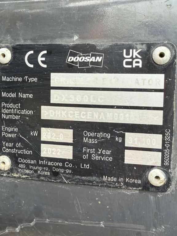 Doosan DX300LC-7 Photo 24