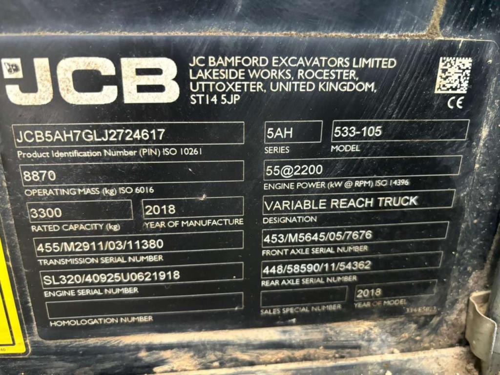 JCB 533-105 Photo 9