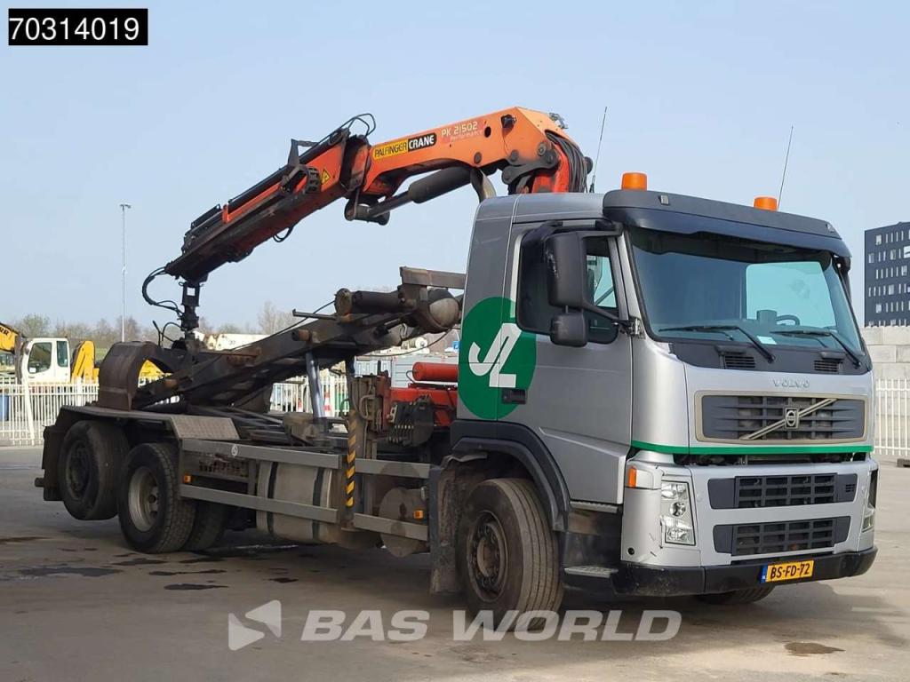 Volvo FM 340 FM 6X2 NL-Truck Palfinger PK21502 Kran Crane 2 extensions 24t cablelift Euro 3 Photo 12