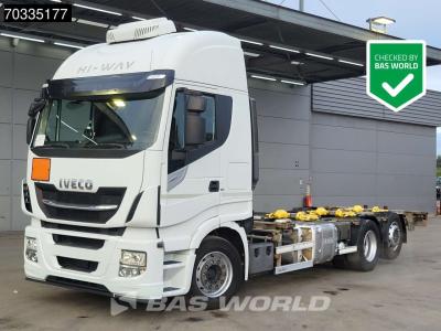 Iveco Stralis 480 Stralis 6X2 BDF Full Air suspension Lift-Axle Automatic Standklima Euro 6 sold by BAS World B.V.