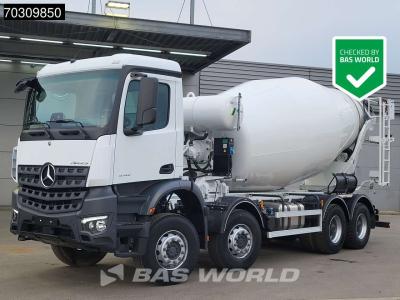 Mercedes-Benz Arocs 4142 8X4 NEW! 12m3 Stetter Mixer Steelsuspension Automatic Big-Axle Euro 6 sold by BAS World B.V.