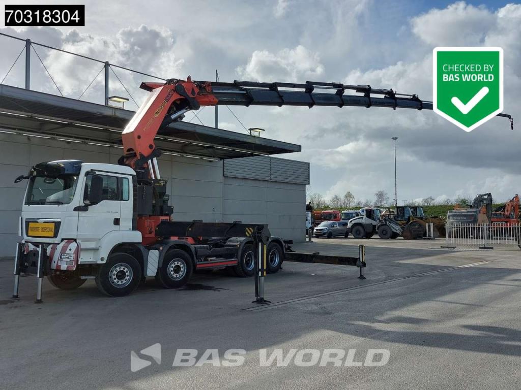 Man TGS 41.480 TGS 8X4 Tractorhead Palfinger PK150002 Crane Kran Winch 11 extensions 5th wheel Photo 1