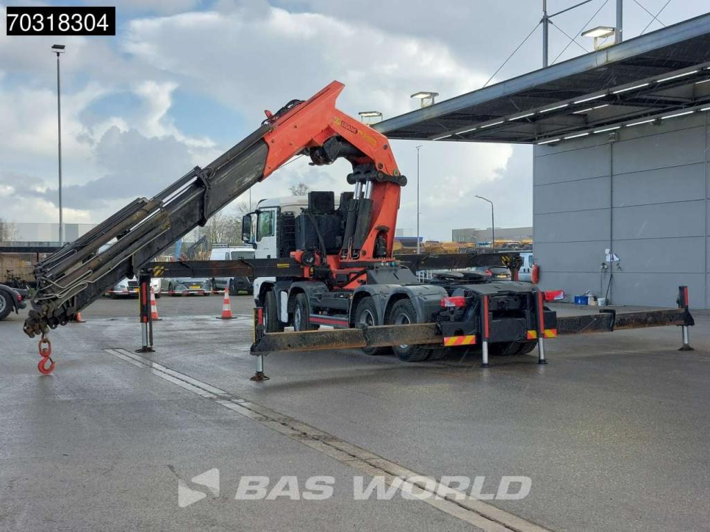 Man TGS 41.480 TGS 8X4 Tractorhead Palfinger PK150002 Crane Kran Winch 11 extensions 5th wheel Photo 7